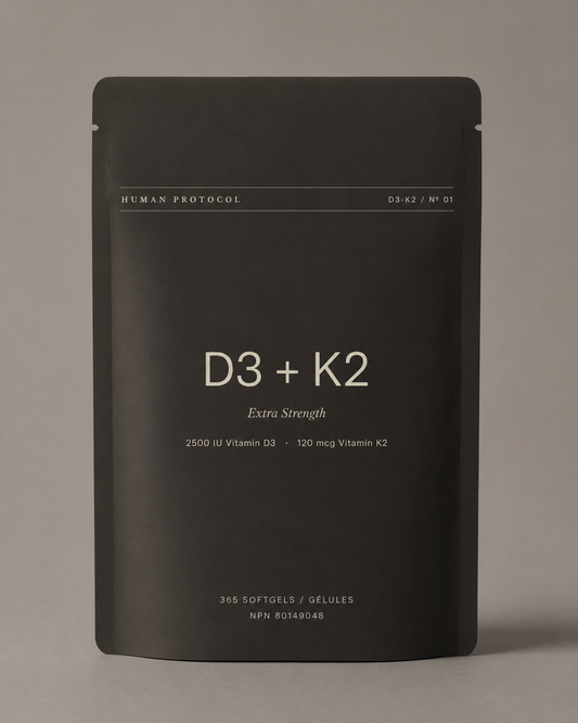 D3 + K2 | 2500 IU + 120 mcg | 365 Softgels